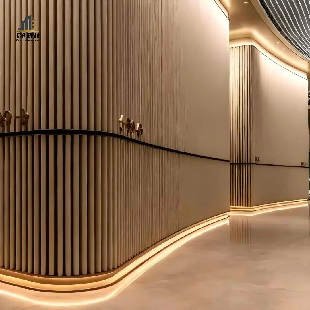 Custom 3D Corrugated Aluminum Wall Panels  Premium Wavy Facade & Interior Cladding